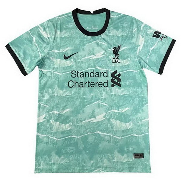 Camiseta Liverpool Replica Segunda Ropa 2020/21 Verde